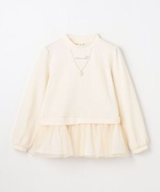 ANY KIDS 裏起毛 ネックレス トレーナー