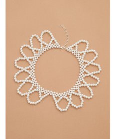 Green Parks ・ＨＡＬＦ　ＴＩＭＥ　パールカラーネックレスＢ