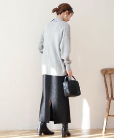 AMERICAN HOLIC ブラッシュヤーンタートルネックニットプルオーバー