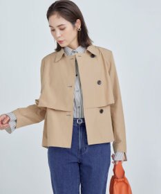 組曲 L タイプライター ショートトレンチコート