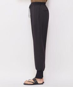 uncrave 【uncrave WHITE】ドレーピーツイル リブパンツ