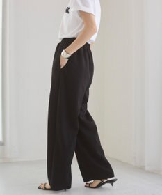 WEGO 【ANGIE VINTAGE/ウエストゴム】ポンチカーブパンツ