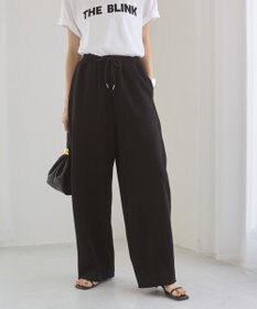 WEGO 【ANGIE VINTAGE/ウエストゴム】ポンチカーブパンツ