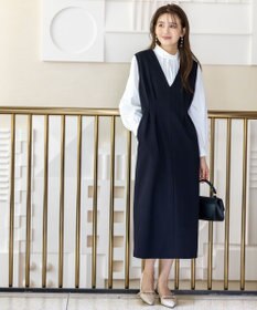 ANY SIS 【優木まおみさんコラボ】秒映えセレモニー ブラウス × ジャンパースカート