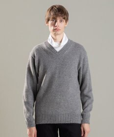 JOSEPH HOMME ファインアルパカ　Vネックニット