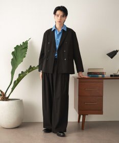 WEGO 【フォーマル/セットアップ対応】ダブルテーラードジャケット