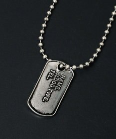 WEGO Mドッグタグネックレス