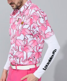 FILA GOLF／marie claire 【Loudmouth】総柄ポロシャツ