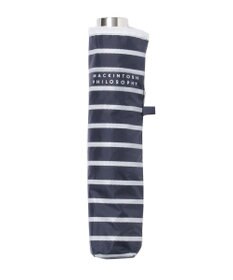 MOONBAT 【大きめ】マッキントッシュ フィロソフィー 晴雨兼用 折りたたみ傘 日傘 ボーダー／一級遮光 遮熱 UV