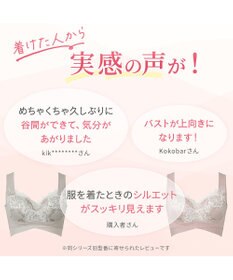 BRADELIS New York 【BRADELIS NewYork peace】ハートのキャッチャーカップで格上げフィットブラ23 ノンワイヤーでラクなのにしっかり美胸シルエット