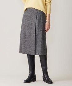 J.PRESS LADIES シルクネップ ツイード スカート