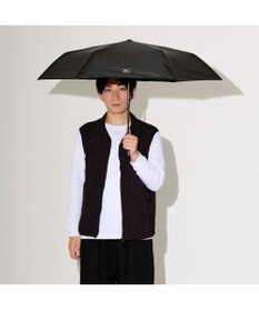 MOONBAT MIZUNO(ミズノ) ワンポイントロゴ 無地 日傘 折りたたみ傘 自動開閉 1プッシュ パラソル 晴雨兼用 軽量 遮熱効果 遮光率100% UV遮蔽100%