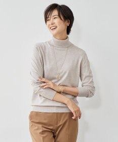 J.PRESS LADIES L 【洗える】PRINCE タートルネック ニット