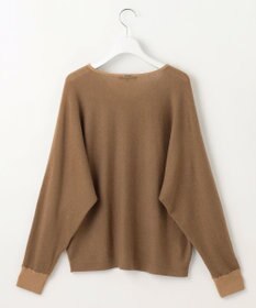 自由区 L 【カタログ掲載】ファインウールカシミヤドルマンシルエット ニット