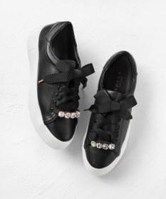 TOCCA 【軽量・抗菌消臭・ビジュー取り外し可】BIJOUX SNEAKERS スニーカー ブラック系