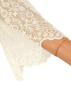 San-ai Resort（三愛水着楽園） パネルレース羽織り　F　【San-ai Resort（サンアイリゾート）】