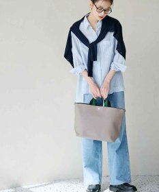 TOPKAPI 【Breath TOPKAPI】SCOTCH GRAIN スコッチグレイン プレーン 2トーンテープ ハンドル トートバッグ L