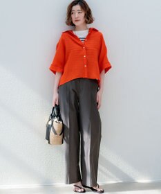 23区 S 【先行予約】MANTECOブライトワッシャー ワイドパンツ