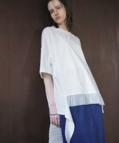 YECCA VECCA 裾アシメデザインプルオーバー