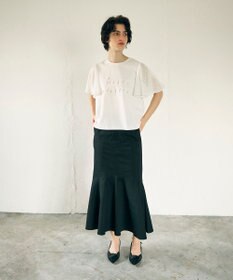 GRACE CONTINENTAL レースロゴTシャツ