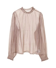 earth music&ecology マジョリカプリーツシアープルオーバー