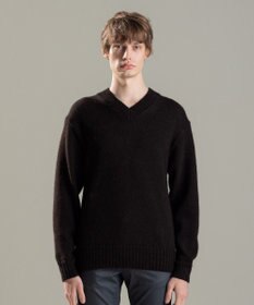 JOSEPH HOMME ファインアルパカ　Vネックニット