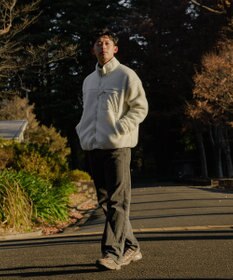 SHARE PARK MENS 【UNISEX】ボアフリースジャケット（L・XLサイズ）