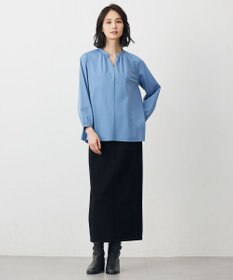 J.PRESS LADIES コンパクトトリコット バックプリーツ カットソー