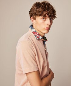 JOSEPH ABBOUD 【日経スタイルマガジン掲載・KAHALAコラボ・高機能】カハラ アロハ ダディ 半袖 ポロシャツ