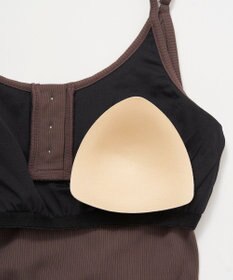 OP／FILA 【ocean pacific】ラッシュガード付き水着4点セット キャミデザイン