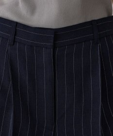 GRACE CONTINENTAL ストライプショートパンツ