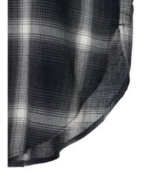 Green Parks リネンレーヨン前立てブラウス