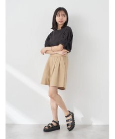 earth music&ecology フリルキュロットパンツ