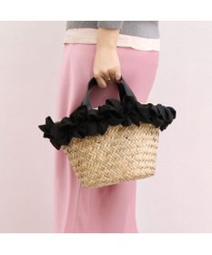 UNBILLION カシュカシュ cachecache / フリルカゴバッグ