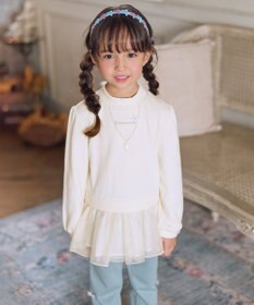 ANY KIDS 裏起毛 ネックレス トレーナー