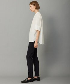 ICB L 【接触冷感・UVケア・洗える】 レーヨンコンパクトローン ボウタイシャツ