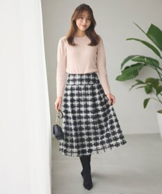 Feroux 【洗える】パワショル ニットプルオーバー