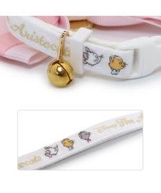 PET PARADISE ディズニー マリー 大リボン 猫首輪 S / M