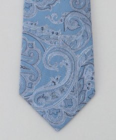 GOTAIRIKU 【日本製】西陣ネクタイ_サックスブルー系