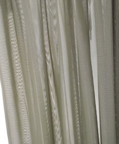 Green Parks メッシュシャーリングレイヤーワンピース