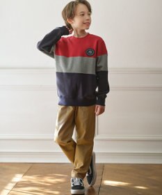 J.PRESS KIDS 【100-130cm】COMBI トリコロール トレーナー