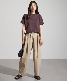 ANY L 【洗濯機可/ウエストゴム】撥水バレルパンツ