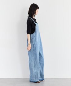 YECCA VECCA 綿麻デニムサロペット