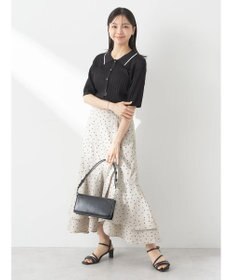 earth music&ecology チューリップヘムティアードスカート