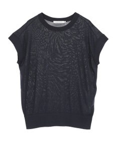 AMERICAN HOLIC 【接触冷感】フレンチスリーブニットプルオーバー