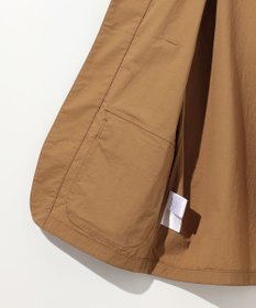 JOSEPH ABBOUD MOUNTAIN 【軽量】ハイパワーストレッチカルゼ ノーカラーアウトドアブルゾン