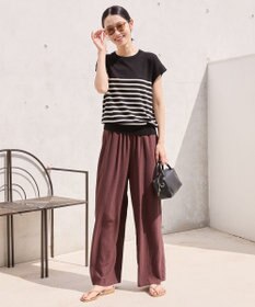 AMERICAN HOLIC 【接触冷感】フレンチスリーブニットプルオーバー