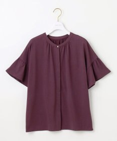 ANY SIS 【UVケア・接触冷感】汗ジミ防止加工カット ブラウス