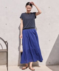 AMERICAN HOLIC 【接触冷感】フレンチスリーブニットプルオーバー