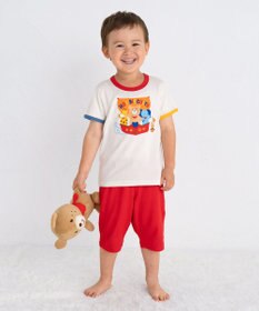 MIKI HOUSE HOT BISCUITS 【80-120cm】 ビーンズ ルームウェア 上下セット